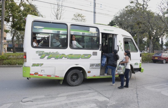 El pasaje de ruta urbana en Popayán costará $2.200 a partir de marzo 1 de 2023