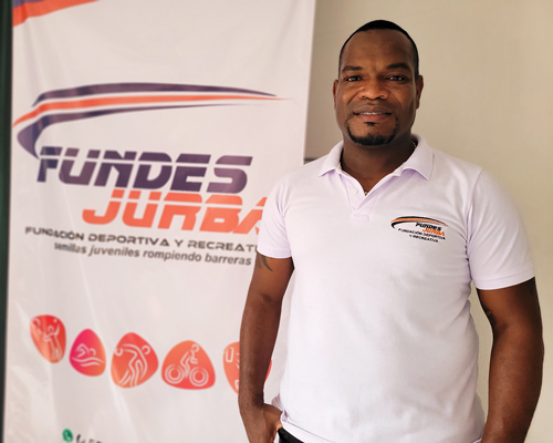 Jardani Palacios, representante legal de Fundesjurba Jardani Palacios, representante legal de Fundesjurba