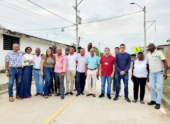 Inauguran proyecto vial en la vereda Las Brisas de Puerto Tejada