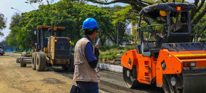 Obras de la Troncal Oriental del MIO avanzan en un 71%