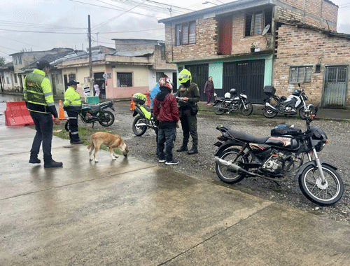 Policía trabaja por el bienestar y seguridad de la comunidad