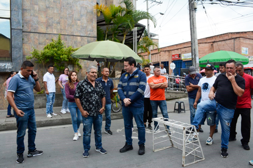 Soluciones con los comerciantes de la calle en Popayán