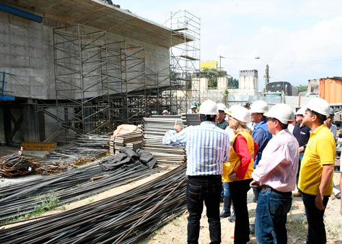 La alcaldía comprometida con la obra