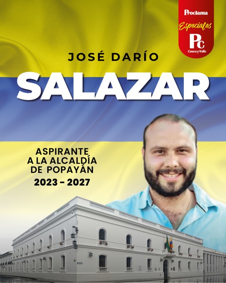13. José Darío Salazar Bernal - Candidato Alcaldía de Popayán 13. José Darío Salazar Bernal - Candidato Alcaldía de Popayán