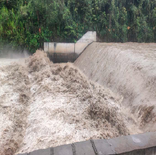 Acuavalle actúa frente a alertas de lluvias