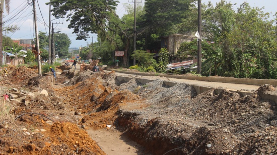 Así avanza la obra de la Calle Quinta en Quilichao Así avanza la obra de la Calle Quinta en Quilichao