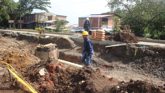 Así avanza la obra de la Calle Quinta en Quilichao Así avanza la obra de la Calle Quinta en Quilichao