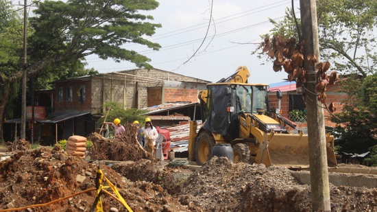 Así avanza la obra de la Calle Quinta en Quilichao Así avanza la obra de la Calle Quinta en Quilichao