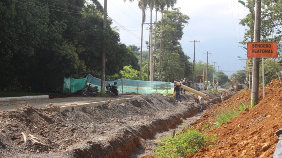 Así avanza la obra de la Calle Quinta en Quilichao Así avanza la obra de la Calle Quinta en Quilichao