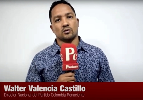 Crisis de representatividad en "Colombia Renaciente" Crisis de representatividad en Colombia Renaciente