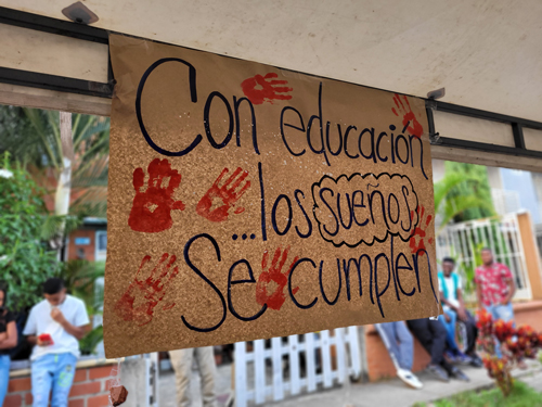 Después de 20 años, los portejadeños estrenan escuela Después de 20 años, los portejadeños estrenan escuela