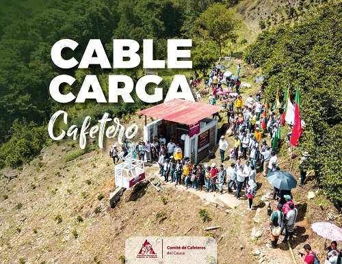 En Inzá se inauguró el primer cable carga cafetero - Comité de Cafeteros del Cauca En Inzá se inauguró el primer cable carga cafetero - Comité de Cafeteros del Cauca