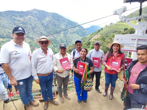 En Inzá se inauguró el primer cable carga cafetero - Comité de Cafeteros del Cauca En Inzá se inauguró el primer cable carga cafetero - Comité de Cafeteros del Cauca
