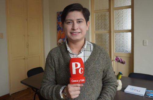 Harold David Galíndez, secretario de Cultura de Popayán