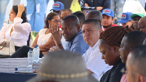 Gobernador del Cauca, Elías Larrahondo y alcalde de Buenos Aires, Oscar Eduin López Gobernador del Cauca, Elías Larrahondo y alcalde de Buenos Aires, Oscar Eduin López
