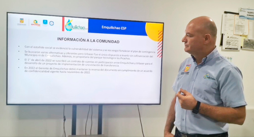 “Nunca se ha pensado privatizar Emquilichao”, gerente “Nunca se ha pensado privatizar Emquilichao”, gerente