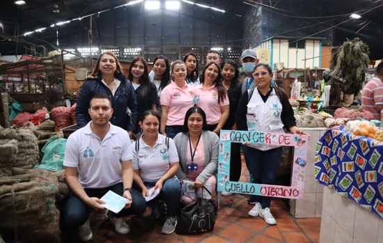 Popayán previene el cáncer del cuello uterino Popayán previene el cáncer del cuello uterino
