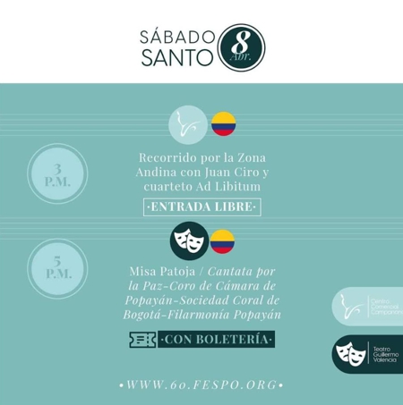 Festival de Música Religiosa de Popayán llega a sus 60 años Festival de Música Religiosa de Popayán llega a sus 60 años