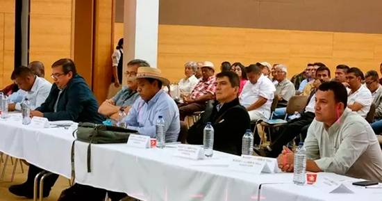 Rosas y la unión de congresistas caucanos Rosas y la unión de congresistas caucanos