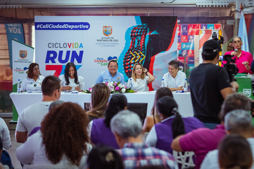 La Secretaría del Deporte y la Recreación, lanza la carrera “Ciclovida Run 7K”