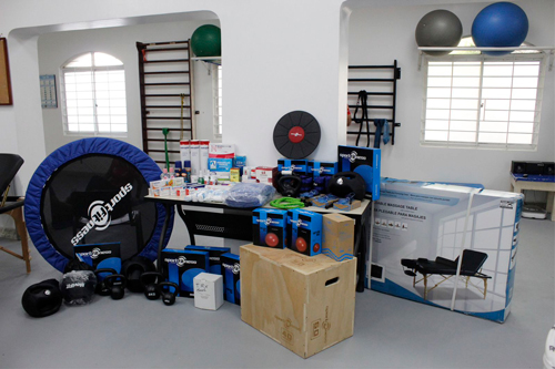 Dotación para el Centro Médico Deportivo de Indervalle Dotación para el Centro Médico Deportivo de Indervalle
