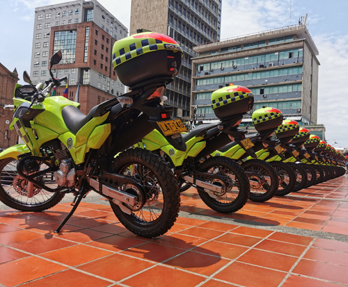 Nuevos chalecos, motocicletas y vehículos para la Policía de Cali Nuevos chalecos, motocicletas y vehículos para la Policía de Cali