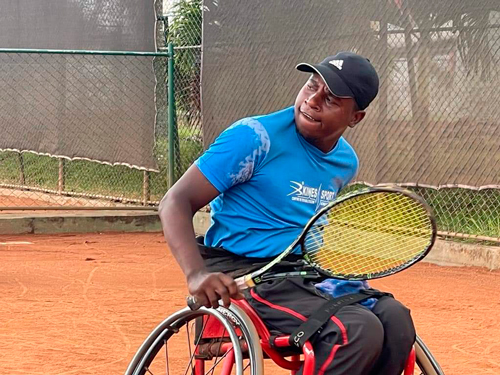 Paratleta encontró fortaleza en el deporte