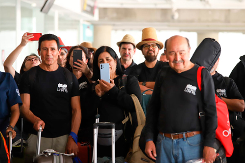 Cali recibe a la agrupación chilena Cali recibe a la agrupación chilena