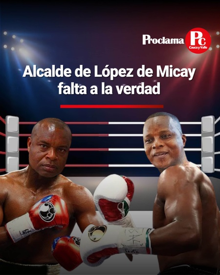 Alcalde de López de Micay falta a la verdad