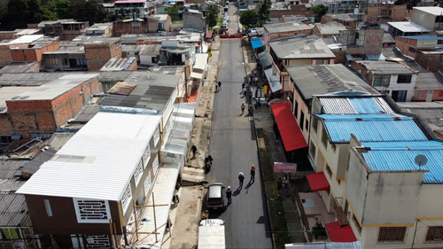 Alcaldía de Popayán sigue entregando vías pavimentadas
