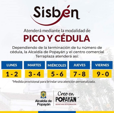 Continúan presentándose novedades en actualización del Sisbén Continúan presentándose novedades en actualización del Sisbén