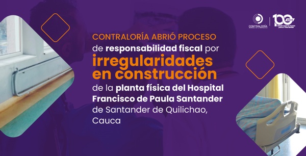 Contraloría abrió investigación por construcción HFPS Contraloría abrió investigación por construcción HFPS