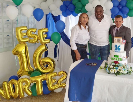 ESE Norte 2 celebró sus 16 años - Oscar Angola Gerente ESE Norte 2 celebró sus 16 años - Oscar Angola Gerente