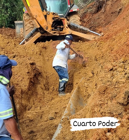 Emquilichao reparó daño que obstruía paso de agua a la PTAP Emquilichao reparó daño que obstruía paso de agua a la PTAP