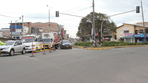Intervención vial en el sector de Bellavista de Popayán