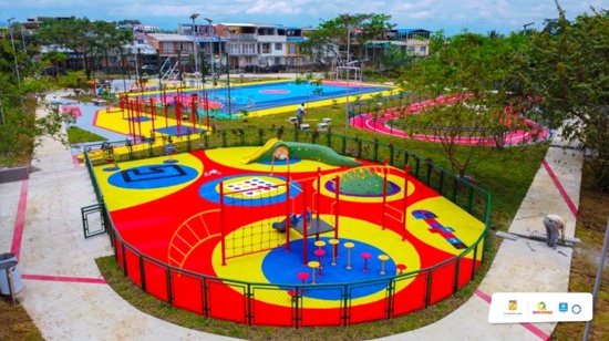 Quilichao inauguró el parque recreo deportivo Corona Real