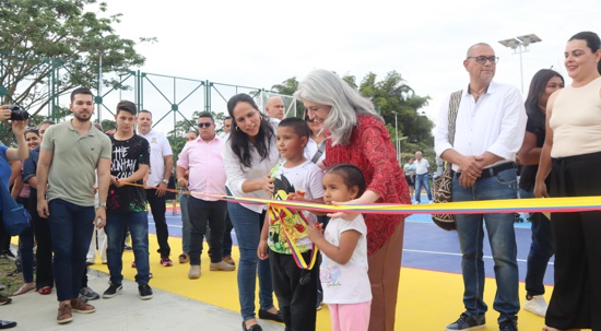 Quilichao inauguró el parque recreo deportivo Corona Real