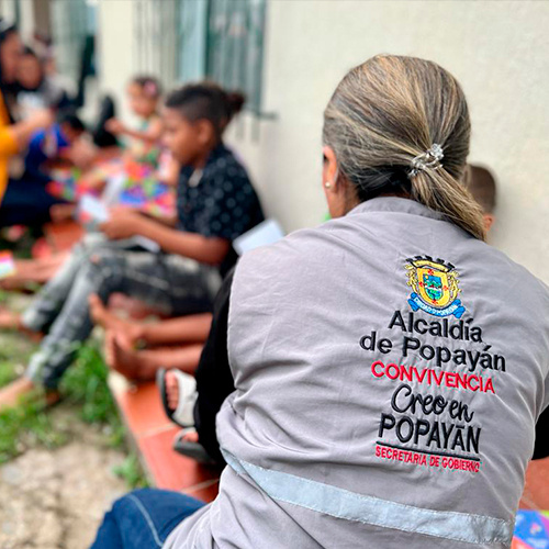 Alcaldía ejecuta acciones por el bienestar de las víctimas del conflicto armado.