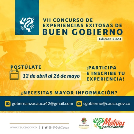 Séptima versión del Concurso de Experiencias Exitosas de Buen Gobierno Séptima versión del Concurso de Experiencias Exitosas de Buen Gobierno