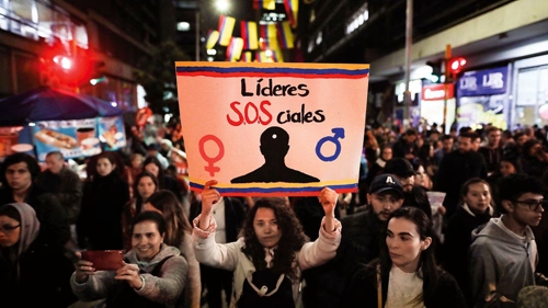 Sindicalistas exigen detener la fatídica persecución contra defensores de Derechos Humanos Sindicalistas exigen detener la fatídica persecución contra defensores de Derechos Humanos