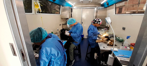 Unidad Móvil de Esterilización para perros y gatos vulnerables Unidad Móvil de Esterilización para perros y gatos vulnerables