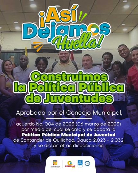 Así dejamos huella - Juventudes en Santander de Quilichao Así dejamos huella - Juventudes en Santander de Quilichao