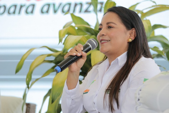 Claudia Hoyos foto Gobernación del Cauca