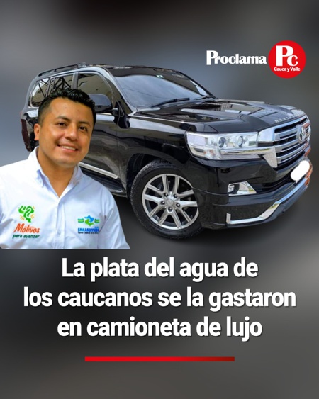 En Emcaservicios compraron camioneta de lujo con plata de Regalías