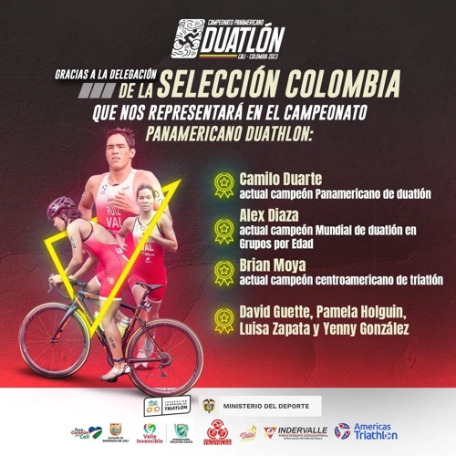 Se realizará en Cali Campeonato Panamericano de Duatlón Se realizará en Cali Campeonato Panamericano de Duatlón