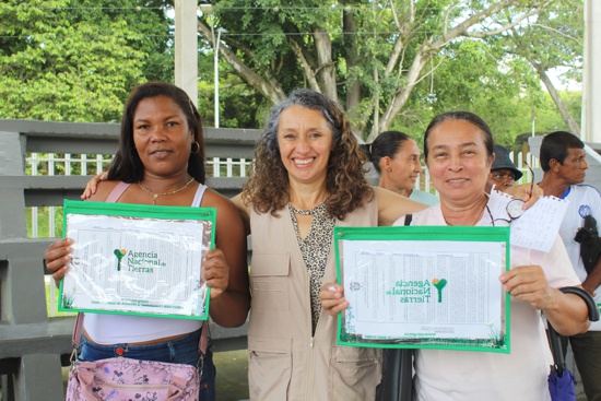 Formalizan 206 predios rurales de familias caucanas.