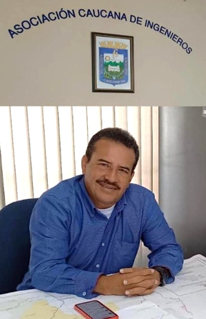 Hollman Samboní Adrada - Presidente de la Asociación Caucana de Ingenieros Hollman Samboní Adrada - Presidente de la Asociación Caucana de Ingenieros