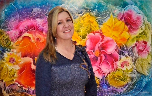 Martha Zamora: Pinta con las huellas del alma