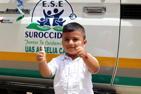Nueva ambulancia para preservar la salud de los argelianos entregó la ESE Suroccidente Nueva ambulancia para preservar la salud de los argelianos entregó la ESE Suroccidente