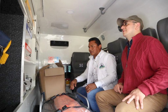 Nueva ambulancia para preservar la salud de los argelianos entregó la ESE Suroccidente Nueva ambulancia para preservar la salud de los argelianos entregó la ESE Suroccidente